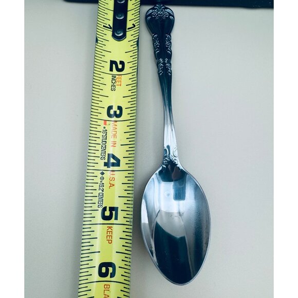 5 - Stanley Roberts Rogers DELIGHT Teaspoons Stainless Korea - Picture 4 of 6